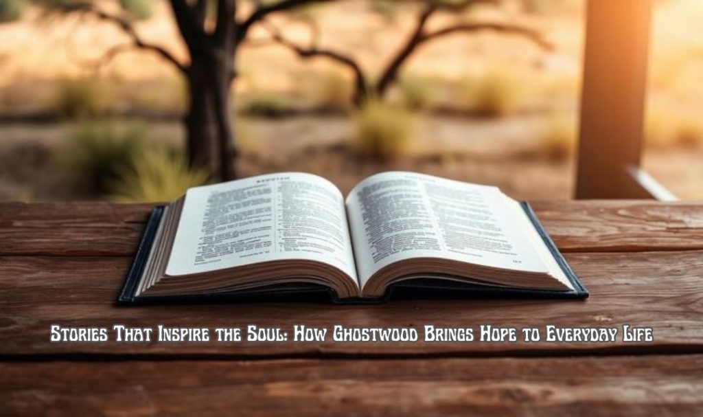 Stories That Inspire the Soul How Ghostwood Brings Hope to Everyday Life